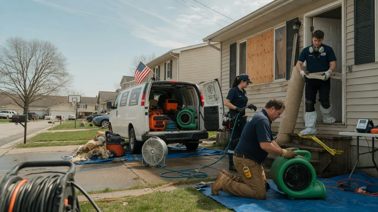 Water Damage Restoration in Burtonsville, MD near me